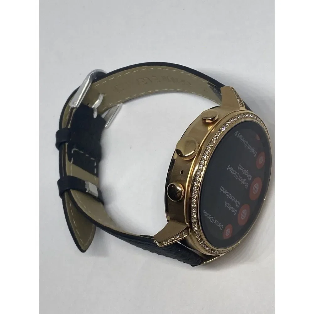 Fossil Gen 4 Authentic Digital Dial Smart Watch Custom Band FTW6015 AB438